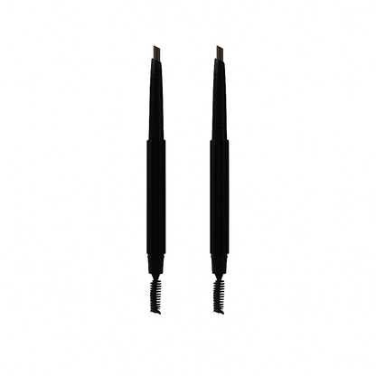 Dual End Eyebrow Pencil With Spoolie Waterproof Daily Longwear