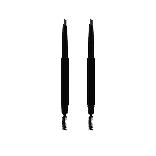 Dual End Eyebrow Pencil With Spoolie Waterproof Daily Longwear