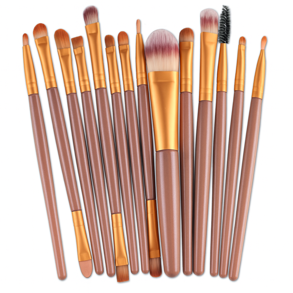 Makeup Brush Set 20 Piece Eye Shadow Blush Powder Face Brush Kit