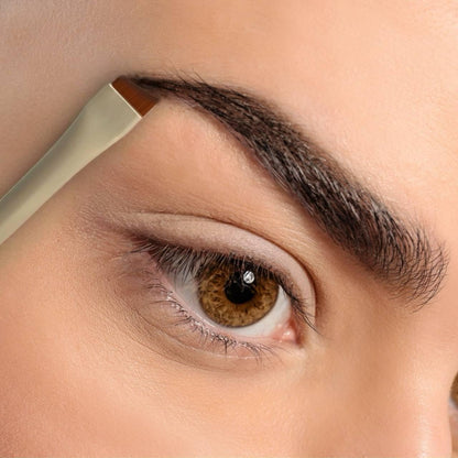 Angled Eyebrow and Eyeliner Brush Set Ultra Thin Precision Tools