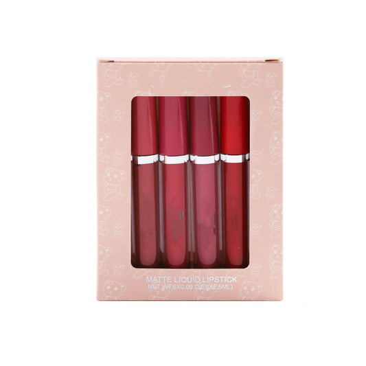 Matte Liquid Lipstick Set 6 Piece Lip Lacquer Gloss Collection