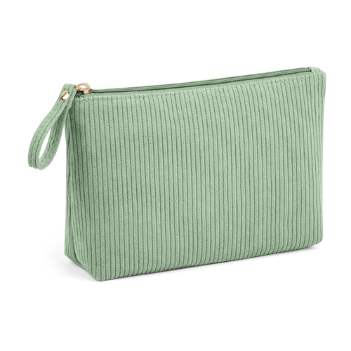 Small Makeup Bag, Corduroy Small Pouch for Purse, Cosmetic Organizer